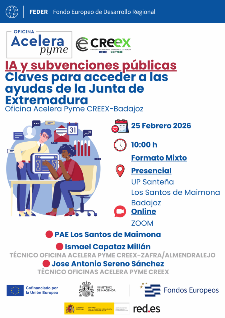 IA y subvenciones públicas: Claves para acceder a las ayudas de la Junta de Extremadura Los Santos de Maimona