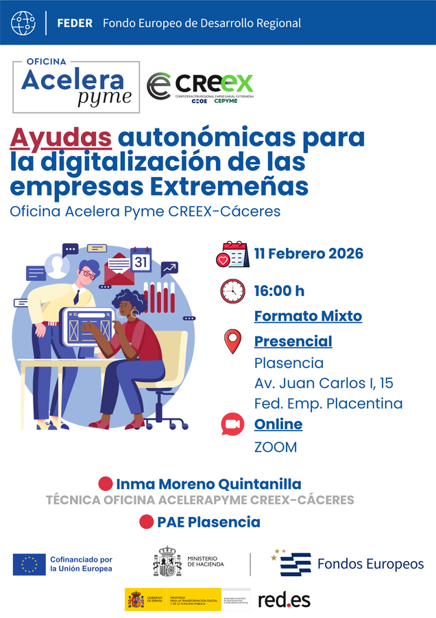 Ayudas autonómicas para la digitalización de las empresas extremeñas