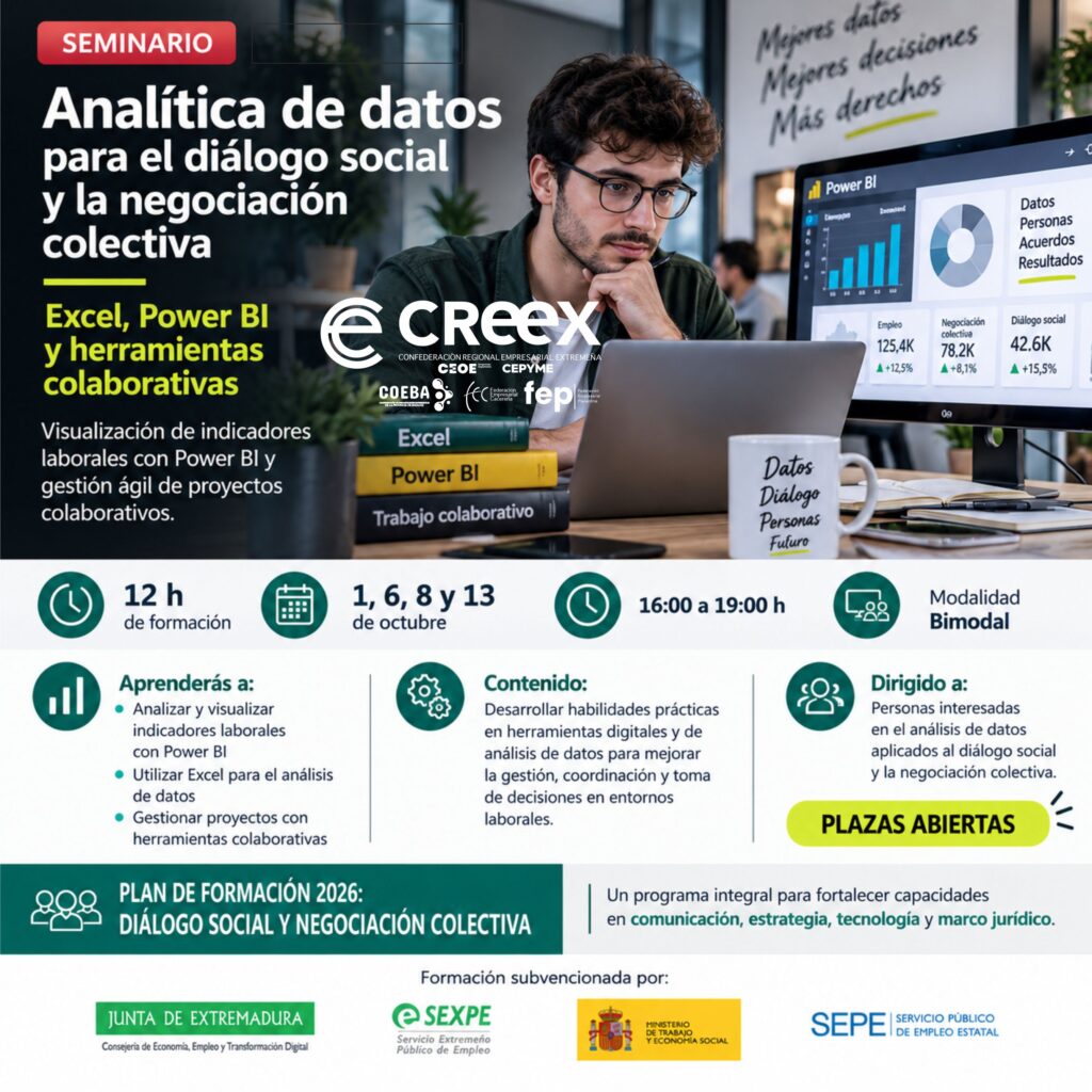 Analítica de datos para el diálogo social y la negociación colectiva